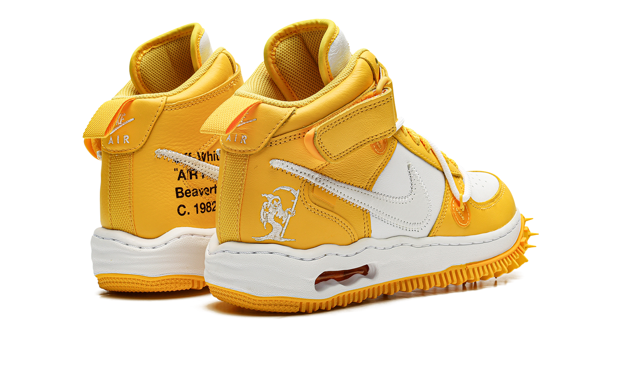 Nike Air Force 1 Mid SP Off-White Varsity Maize