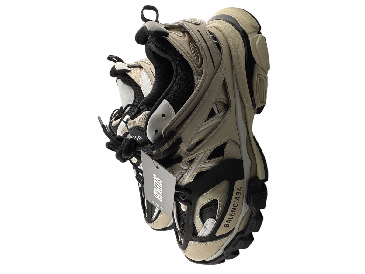 Balenciaga Track Beige Black