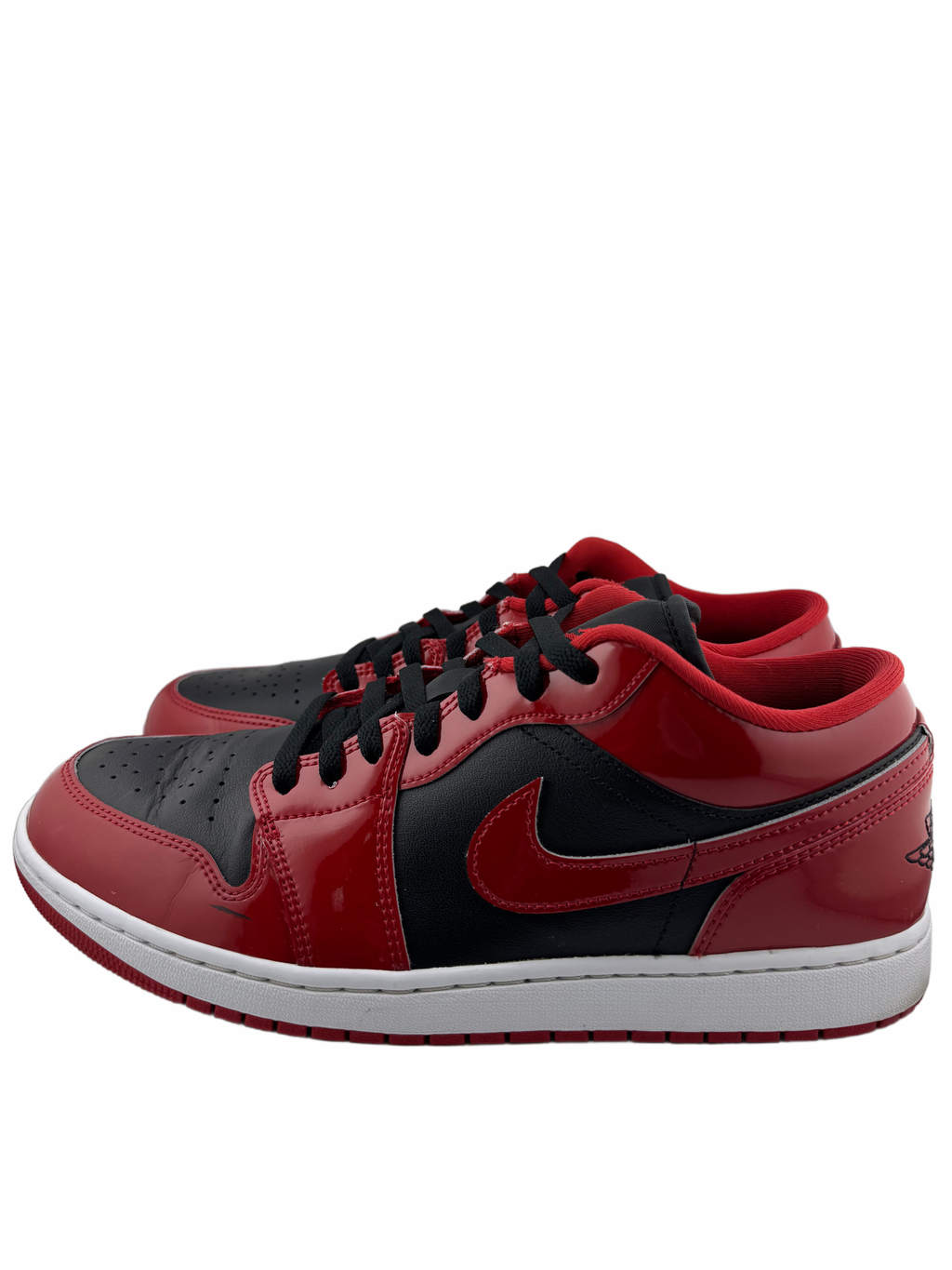 Jordan 1 Low SE Patent Varsity Red Black