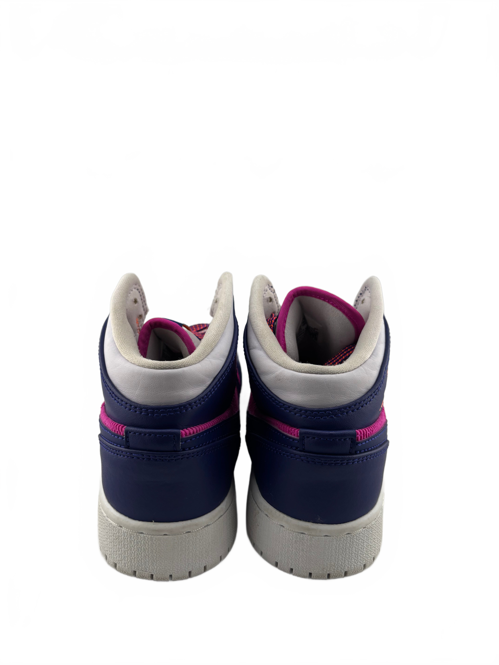 Jordan 1 Mid Fire Pink Barely Grape (GS)