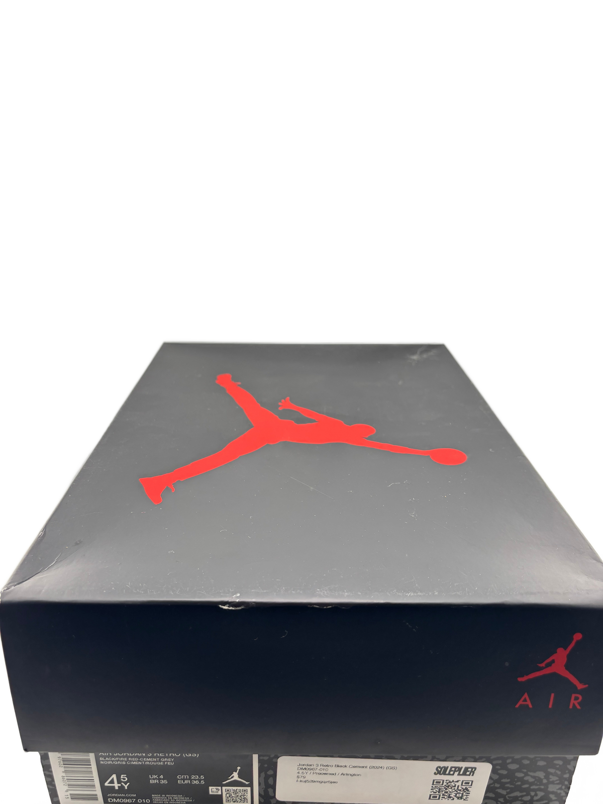 Jordan 3 Retro Black Cement (2024) (GS)