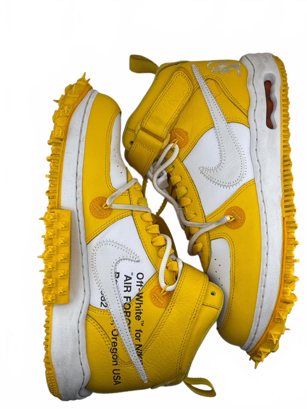 Nike Air Force 1 Mid SP Off-White Varsity Maize
