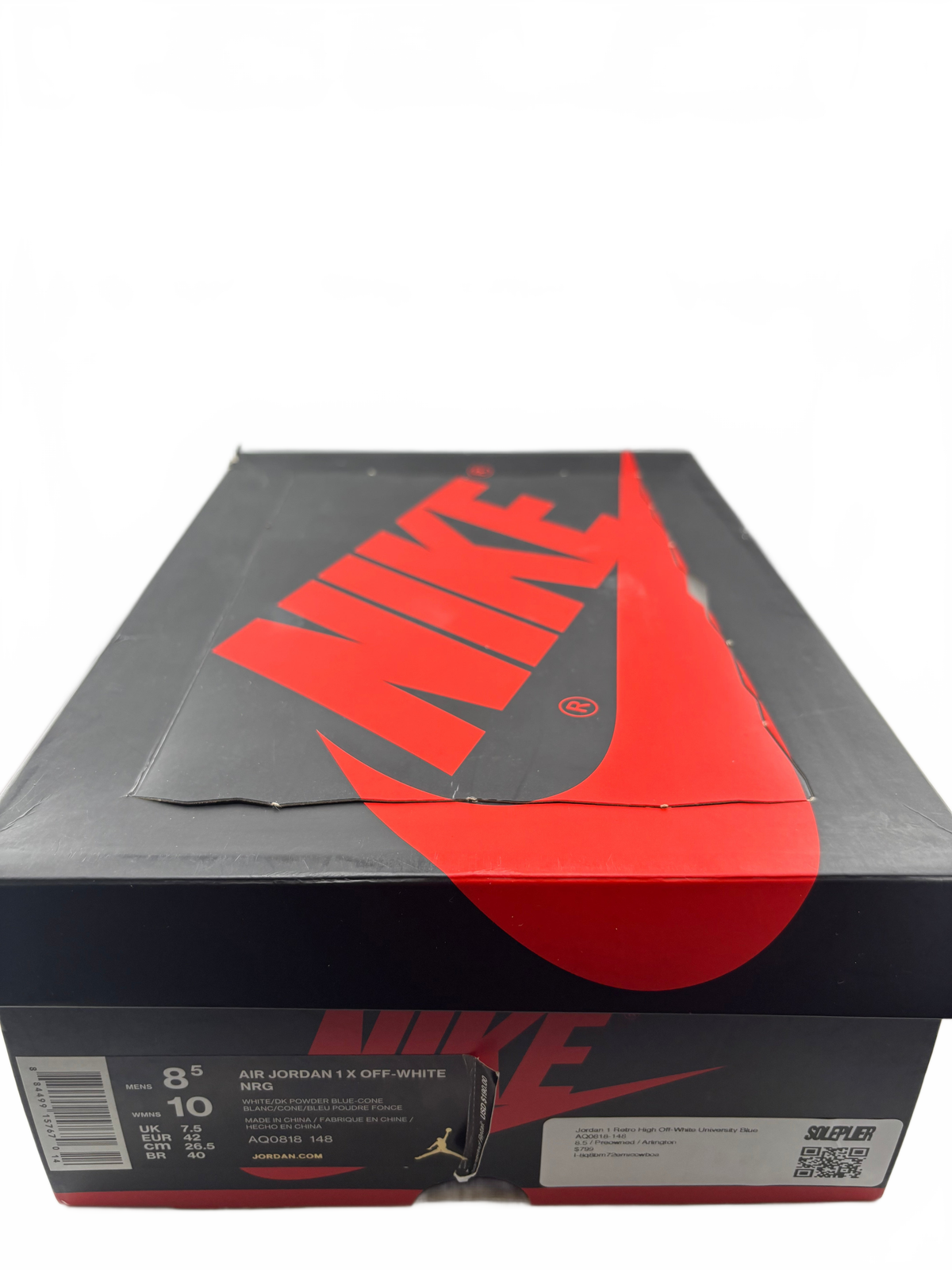 Jordan 1 Retro High Off-White University Blue