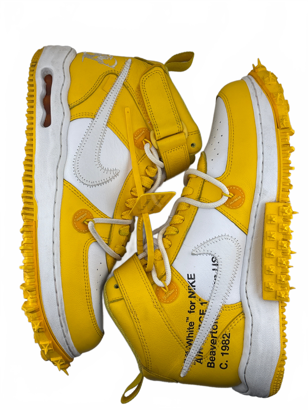 Nike Air Force 1 Mid SP Off-White Varsity Maize