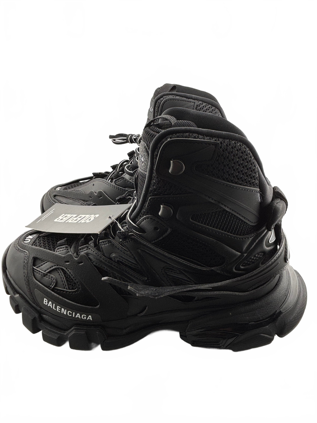 Balenciaga Track Hike Black Black White (Women's)