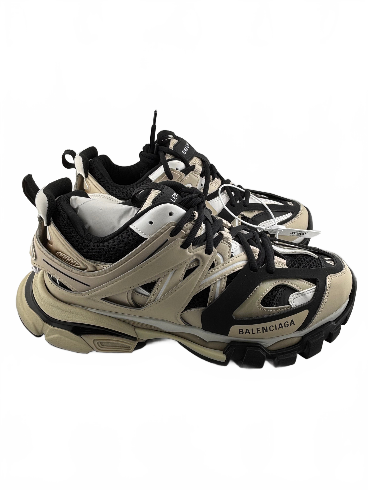 Balenciaga Track Beige Black