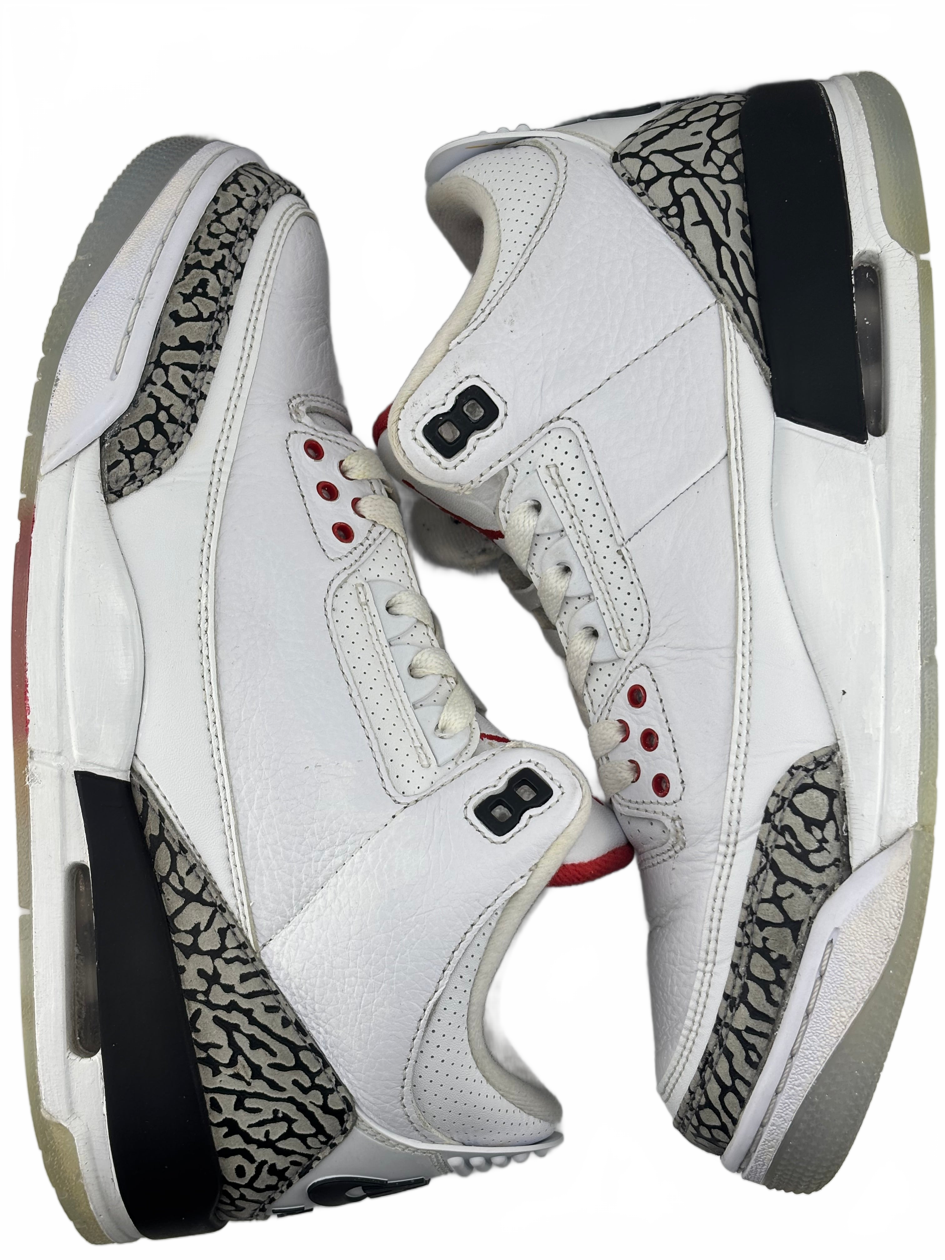 Jordan 3 Retro Free Throw Line White Cement