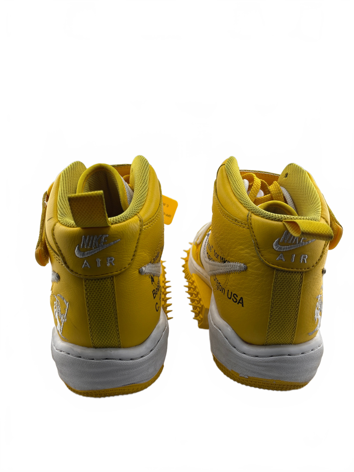 Nike Air Force 1 Mid SP Off-White Varsity Maize