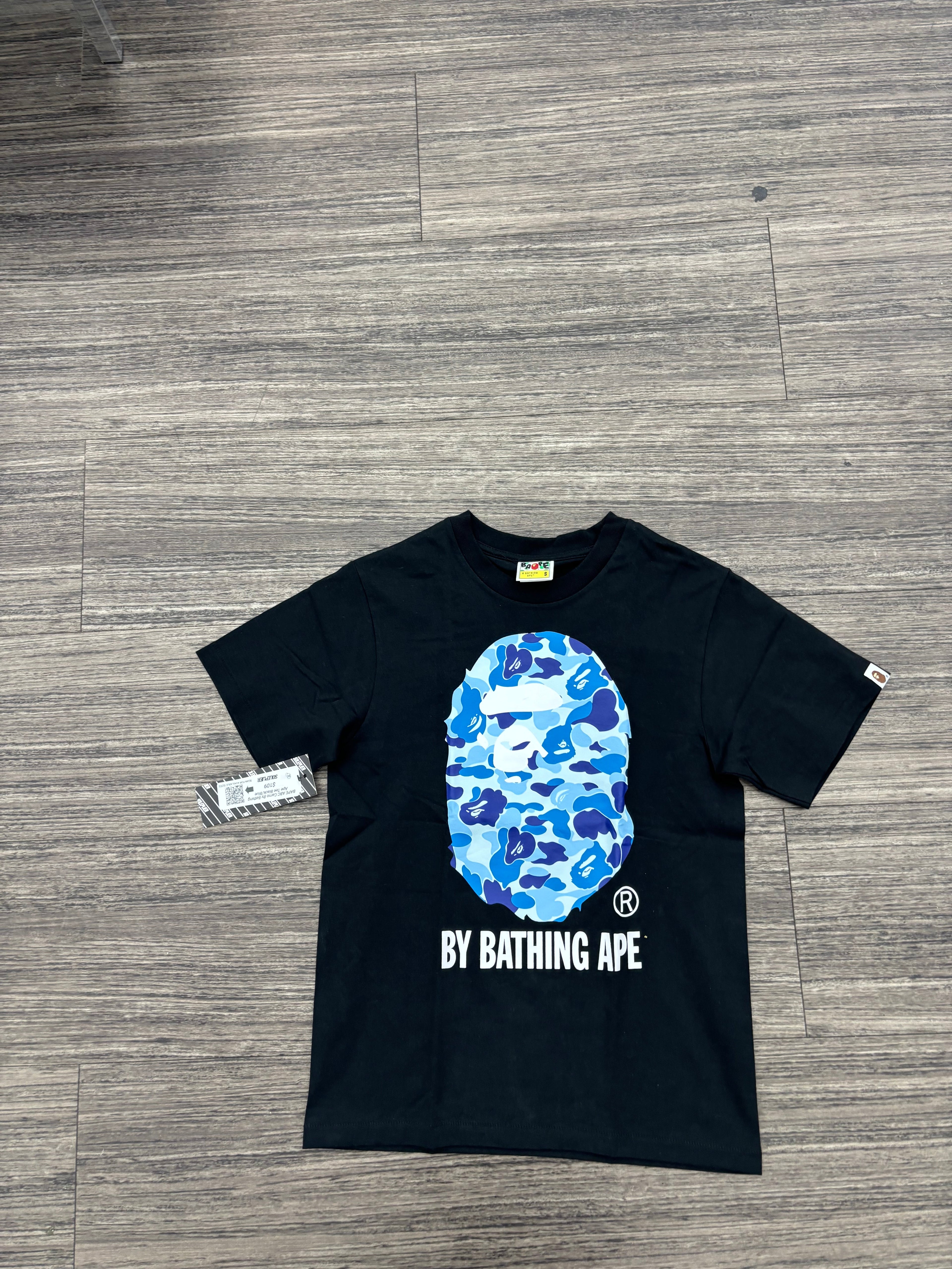 BAPE ABC Camo By Bathing Ape Tee Black/Blue